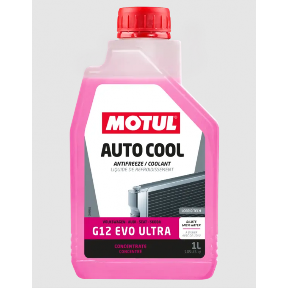 Motul Auto Cool G12 Evo Ultra 1LT Motul Auto Cool G12 Evo Ultra 1LT