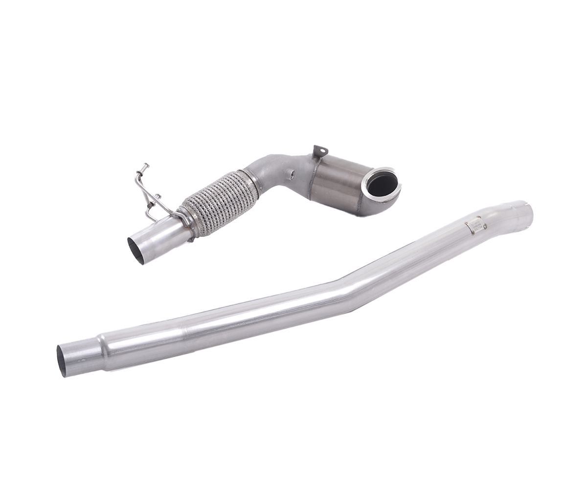 Milltek Large Bore Downpipe SSXVW636 2.0 TSI Spor Katalizör Sports Cat