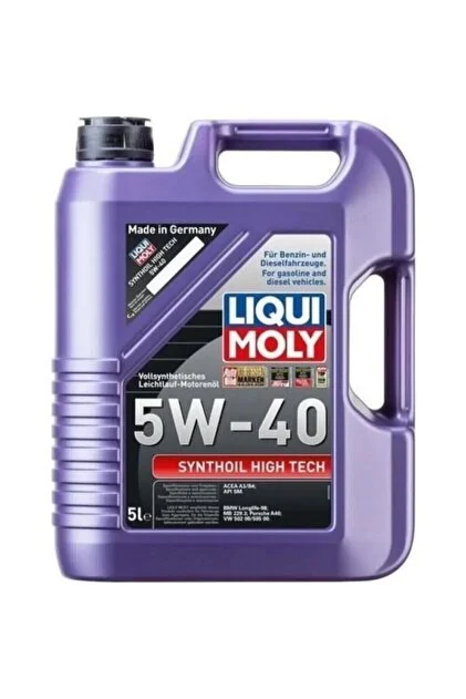 LİQUİ MOLY 5W40 SYNTHOIL 5LT MOTOR YAĞI